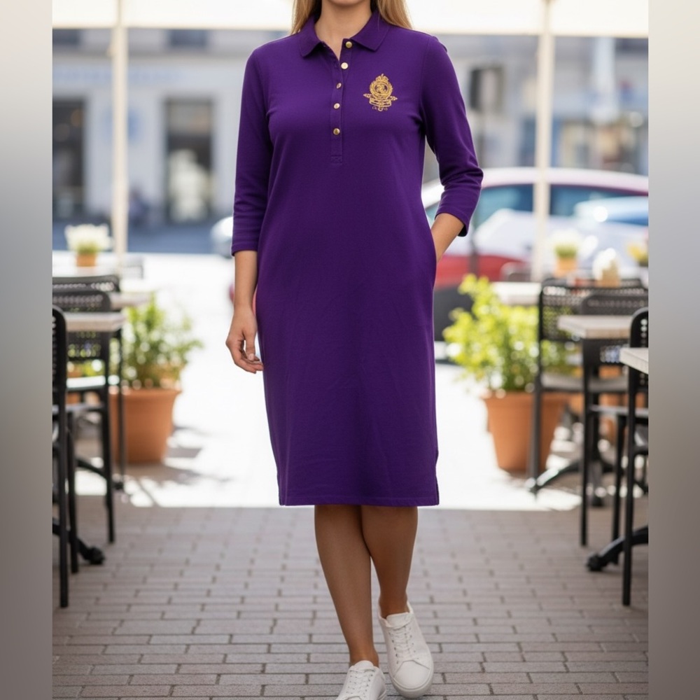Lauren Ralph Lauren Purple Dress with

REASONABLE OFFERS ACCEPTED